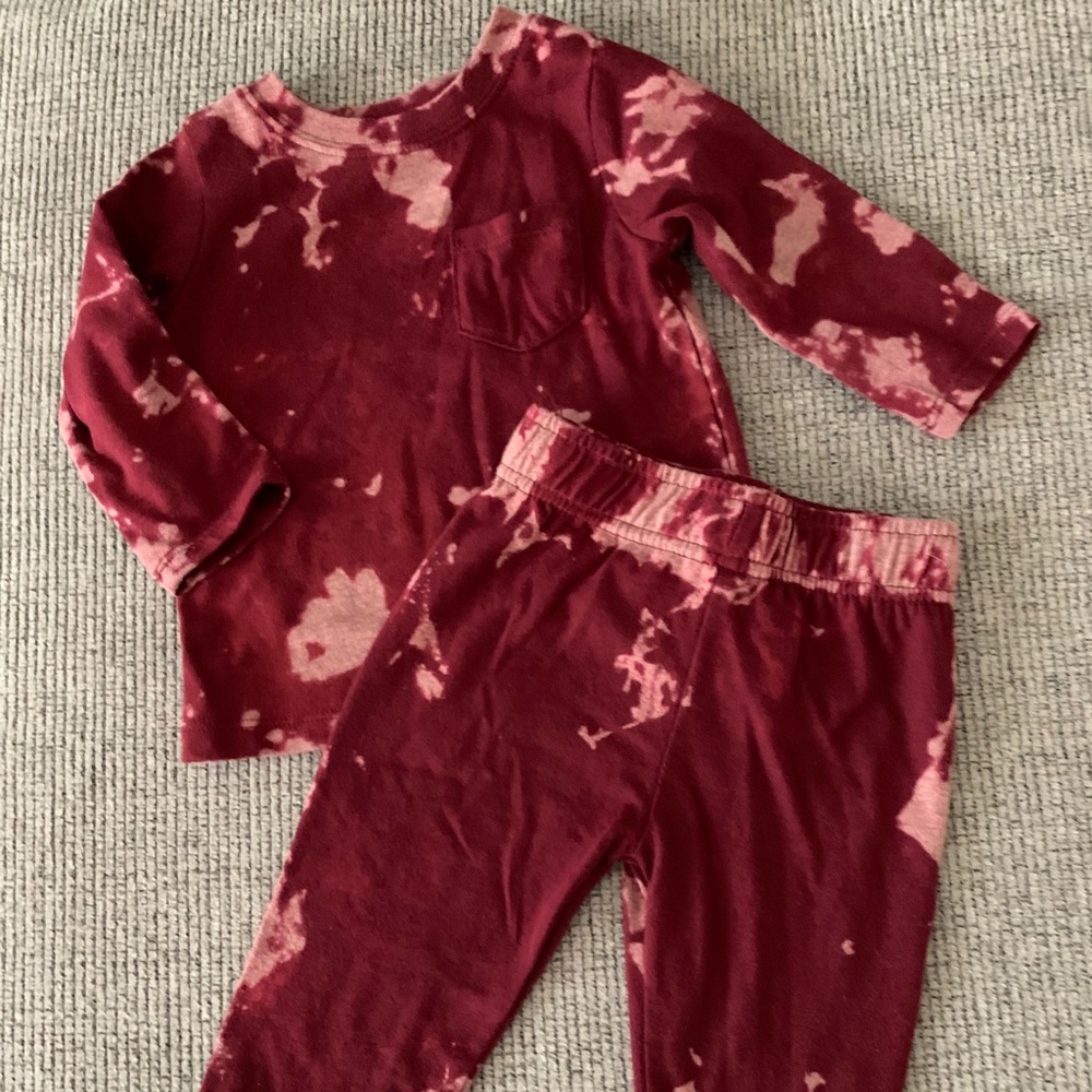6-9M bleach dye outfit